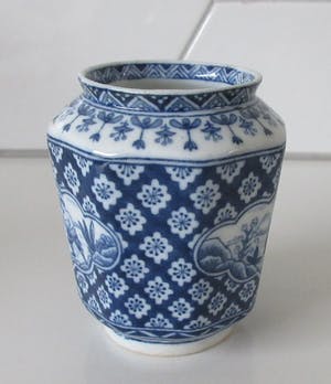 Royal Mosa - Suikerpot en sigarettenbeker servies Lange Lijs kopen? Bied vanaf 1!