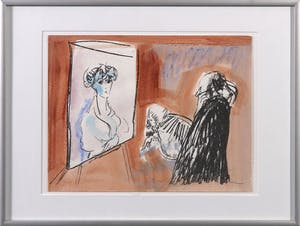 Luis Filcer - Litho, Zonder titel XXVII - Ingelijst kopen? Bied vanaf 35!