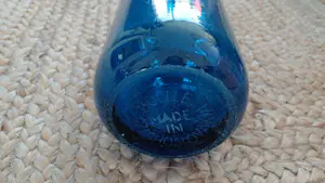 Curiosa - spuitfles antiek vintage retro soda waterfles blauw sifon kopen? Bied vanaf 10!