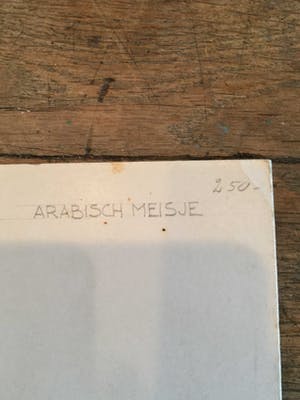Gerard Huijsser - C4992-15, Arabisch meisje kopen? Bied vanaf 95!