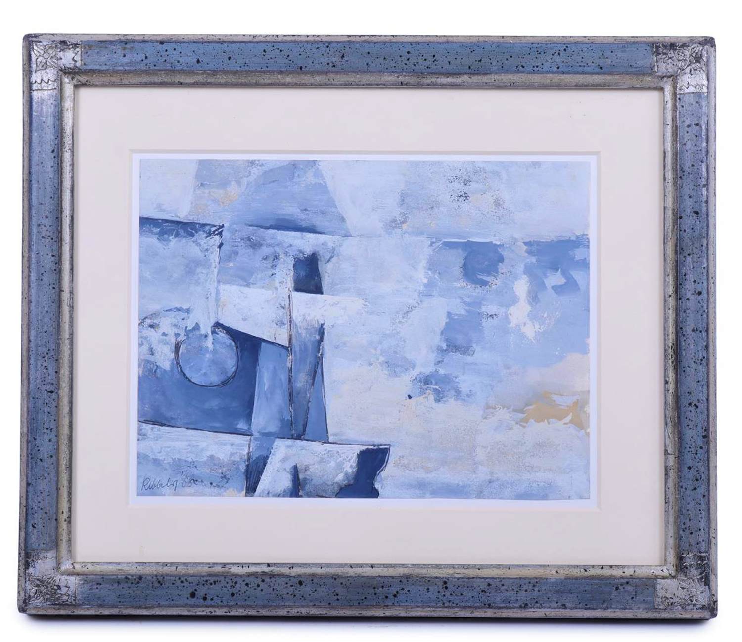 Dirkjan Ribbeling - Abstracte compositie kopen? Bied vanaf 60!