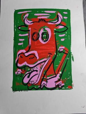 Peter Klashorst - 8 zeefdrukkken in zeer goede staat , gesigneerd kopen? Bied vanaf 250!