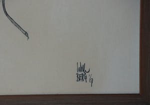 Will Berg - Zelfportret en lachende boer kopen? Bied vanaf 40!