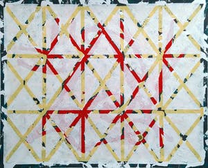 Jack Vissers - Secret Crossings (nr.20) - acryl op karton kopen? Bied vanaf 50!