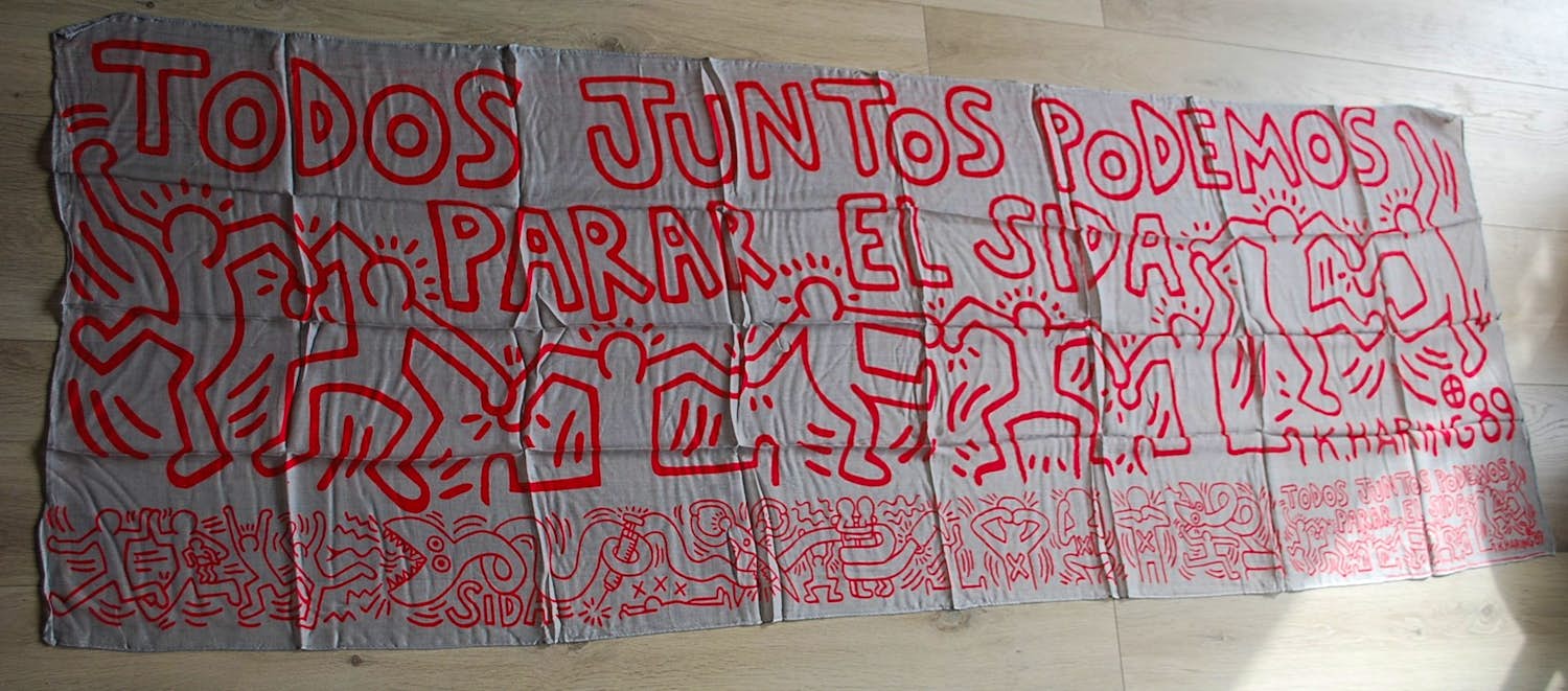 Keith Haring - Todos Juntos Podemos Parar El Sida kopen? Bied vanaf 200!