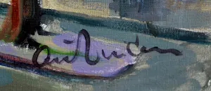 Arie Zuidersma - Acryl op doek: Munnekeholm met Aa-kerk (Groningen) kopen? Bied vanaf 1750!