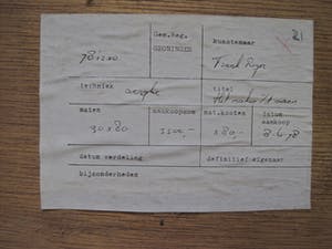 Frank Reyn - (vader van Halina) GROOT Expressionistisch olieverf "het maken van de Maan" kopen? Bied vanaf 30!