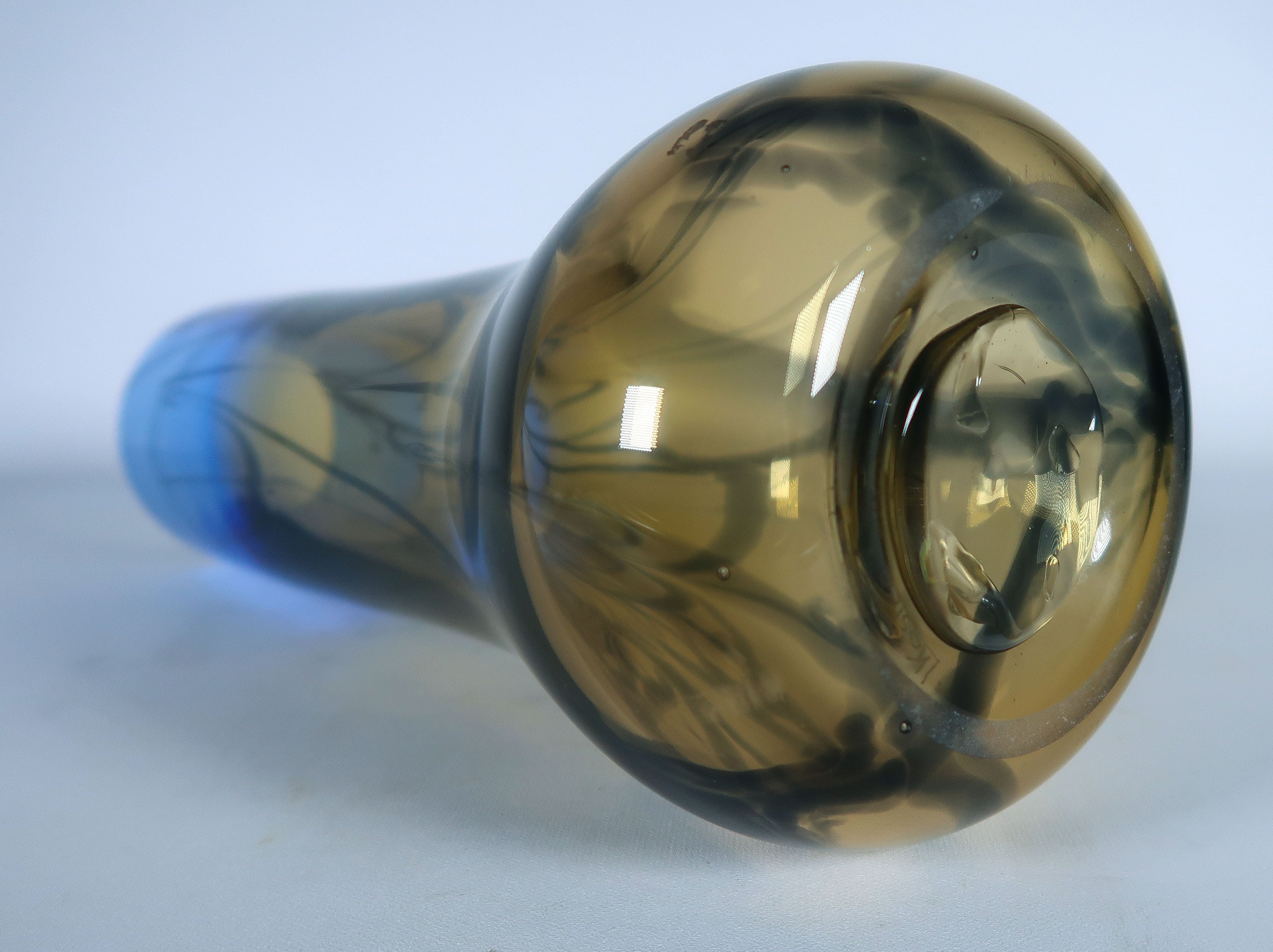 Lia Koster - Glas, Vaas ''Blue Sky'' kopen? Bied vanaf 80!