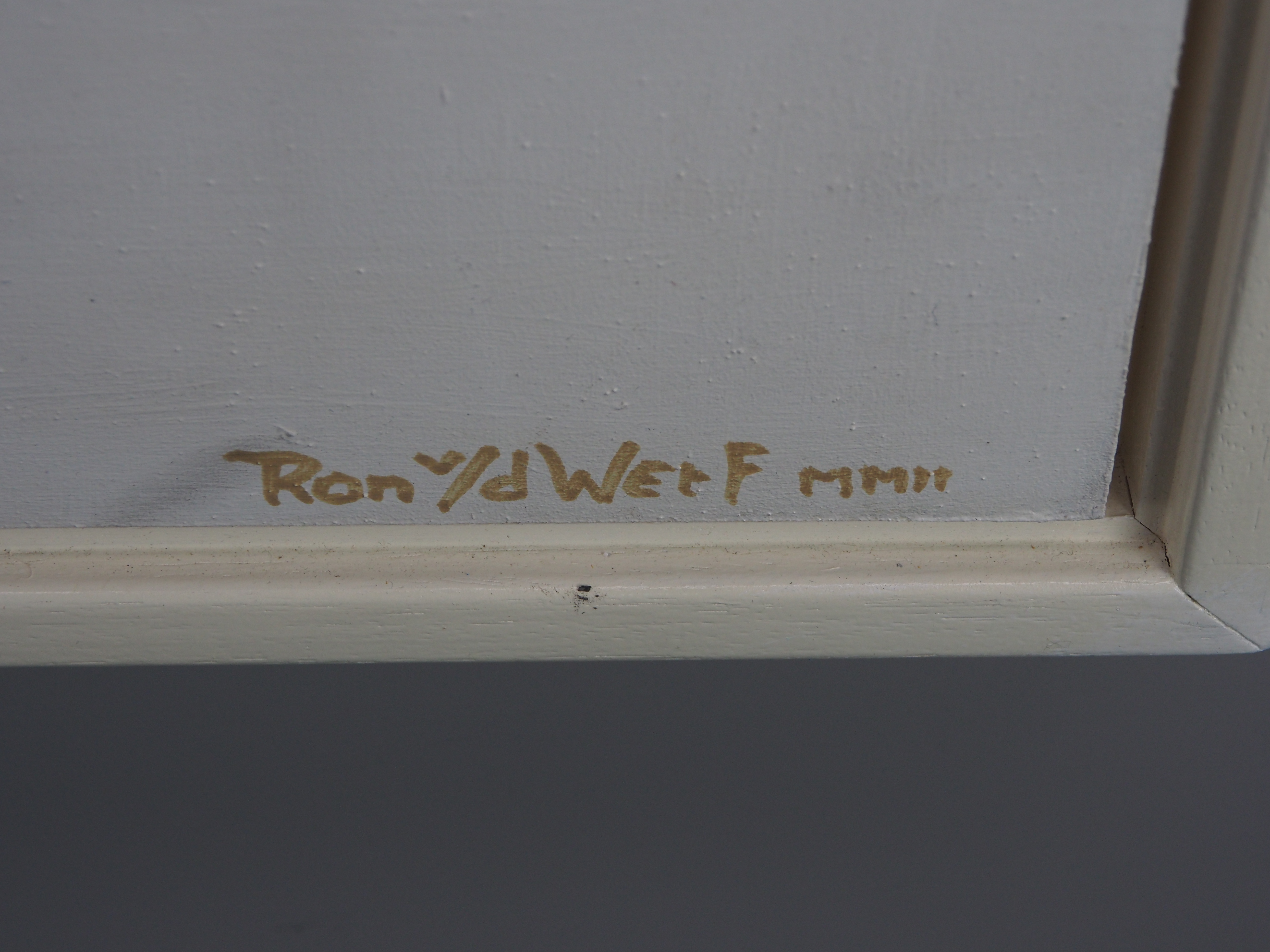 Ron van der Werf - zonder titel kopen? Bied vanaf 500!