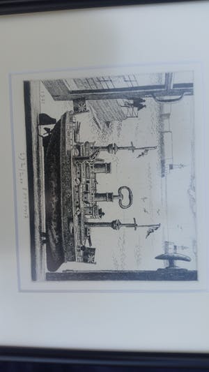 Herman Berserik - Model oorlogschip (stoomschip) meet opwindsleutel. kopen? Bied vanaf 45!