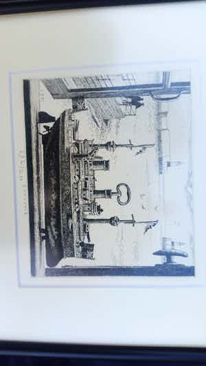 Herman Berserik - Model oorlogschip (stoomschip) meet opwindsleutel. verkocht voor € 45!