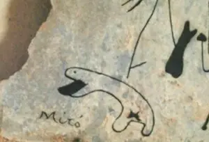 Joan Miro - Affiche “Miró de Prop - Barcelona, 1985”. Gesigneerd in de plaat. kaufen? Bieten Sie von 25!