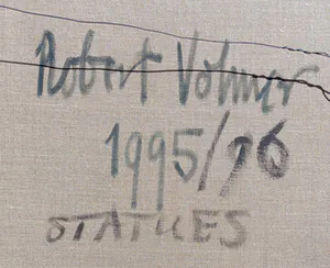 Robert Volmer - Statues, olieverf op doek (mooi ingelijst, groot) kopen? Bied vanaf 395!