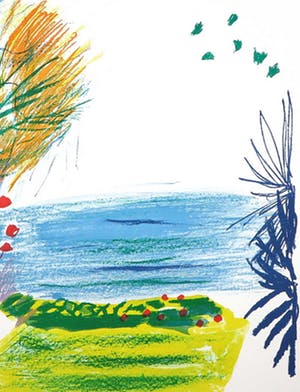 Pieter Defesche - Litho op papier, Zonder titel - Groot kopen? Bied vanaf 20!