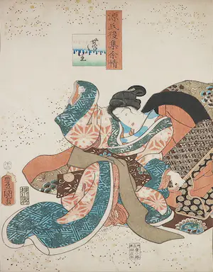 Toyokuni Utagawa - Houtdruk, geen titel kaufen? Bieten Sie von 80!