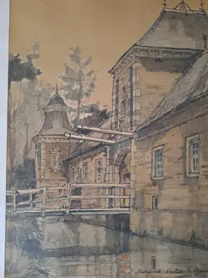 Gerard Wiegman - Slotpoort kasteel te Gemert kopen? Bied vanaf 60!