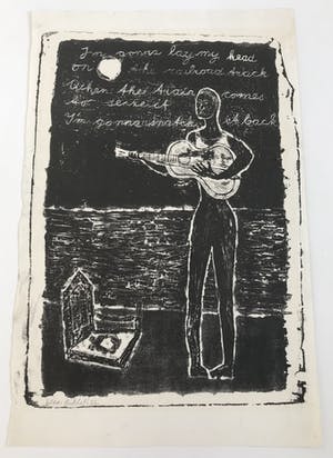 Klaas Gubbels - Litho uit 1955 kopen? Bied vanaf 250!
