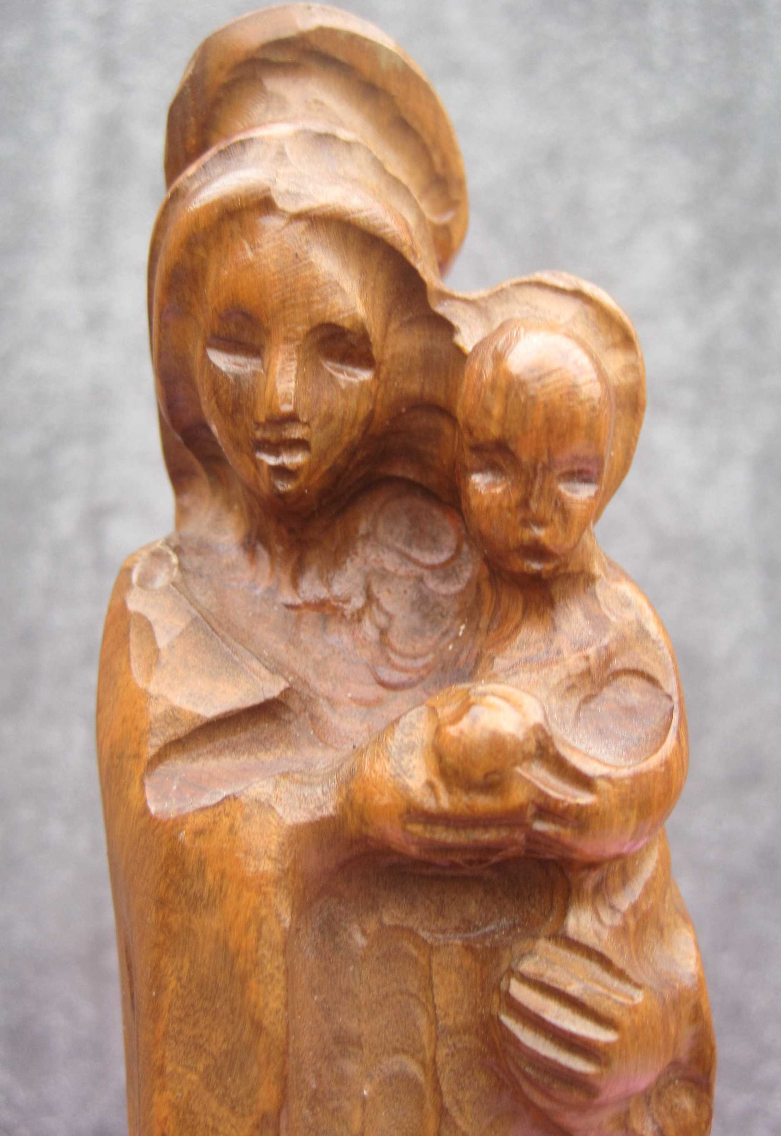 Heiligenbeeld - Maria met kind Jezus Verkocht | Kunstveiling.nl