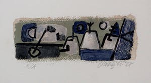 Corneille - Ingelijste litho: April in Paris - 1987 kopen? Bied vanaf 150!