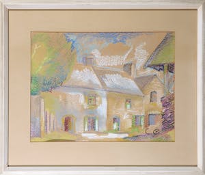 Arthur Feudel - e.a. - Lot van zes werken met verschillende technieken - Ingelijst kopen? Bied vanaf 1!