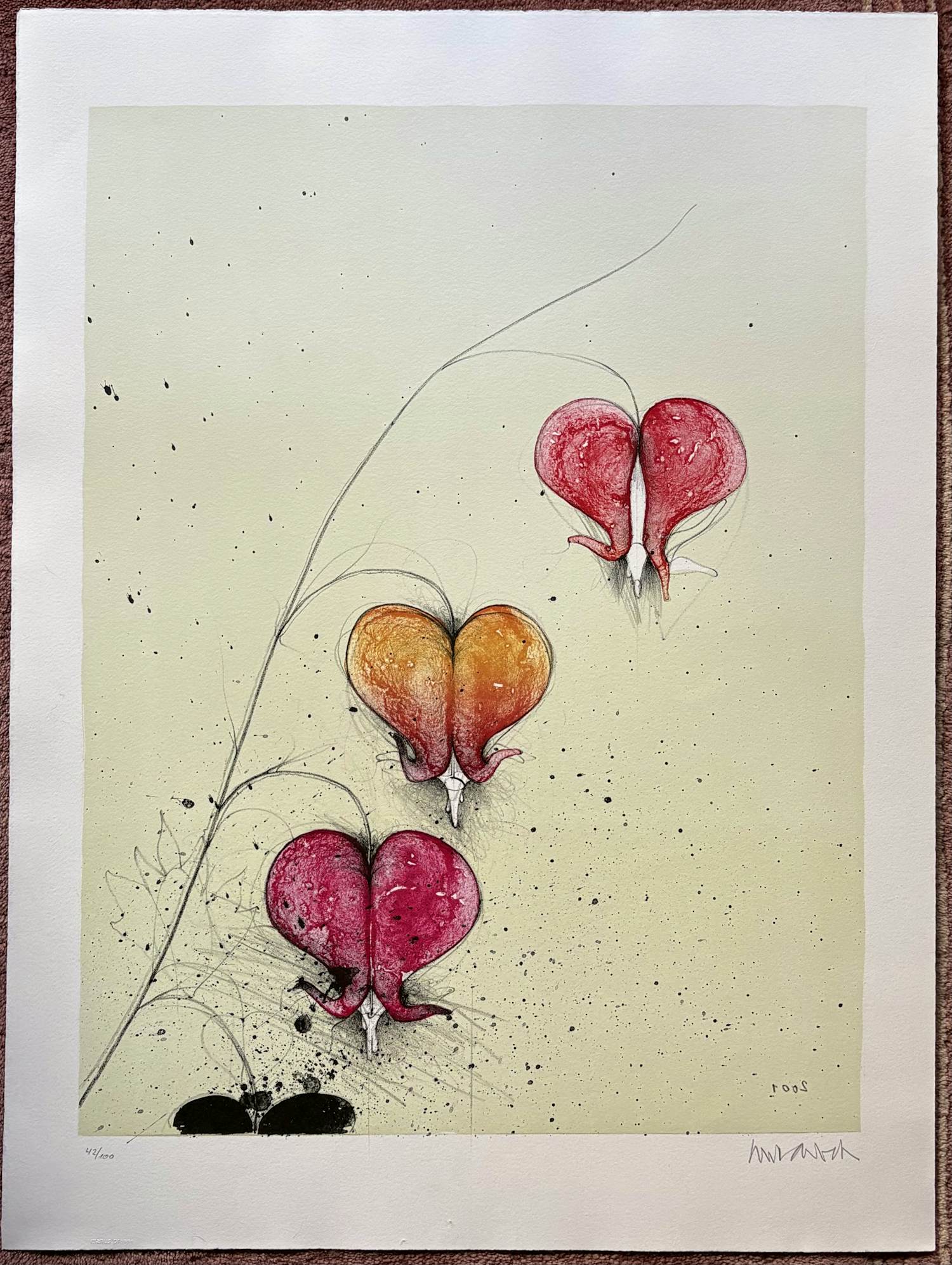 AcheterPaul Wunderlich - *Mutters Lieblingsblumen*? Enchérissez de 250!