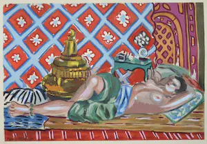 Henri Matisse - Pochoir - Odalisque sur fond rouge kopen? Bied vanaf 600!