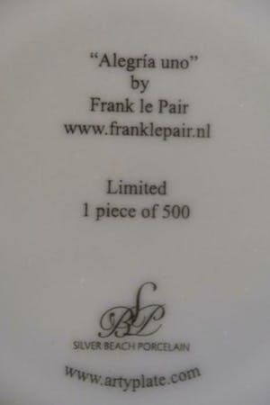 Curiosa - Exclusive Design (6)plates Dutch Art Limited edition | 6 plates by Frank le Pair kopen? Bied vanaf 50!