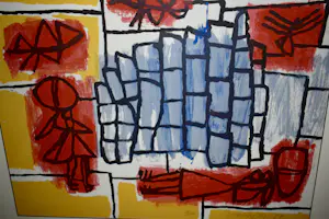 Corneille - Litho - Banlieue Nr. 119 - Geheel nieuw ingelijst Ingelijst kopen? Bied vanaf 275!