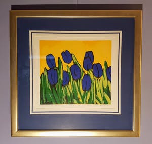 Jocke Overwater - Tulpen Blauw kopen? Bied vanaf 60!