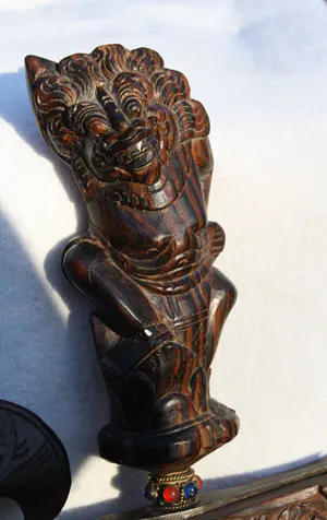 Niet of onleesbaar gesigneerd - Een bijzondere Oude, (LUK 11), Unieke Indonesische Balinese Kris/Keris, kopen? Bied vanaf 1!