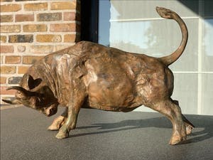 Pierre Chenet - Bronzen stier kopen? Bied vanaf 320!