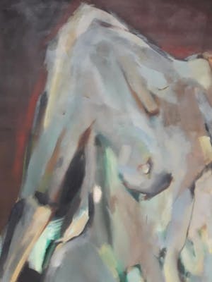 Corrie van Heyst - Naakte vrouwelijke torso. (104 x 94) kopen? Bied vanaf 150!