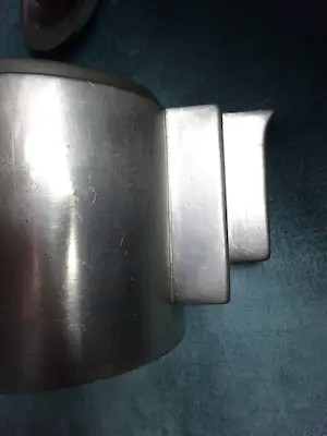 Meine Huisenga - Zeldzame onderdelen Art Deco servies Daalderop tin kopen? Bied vanaf 75!