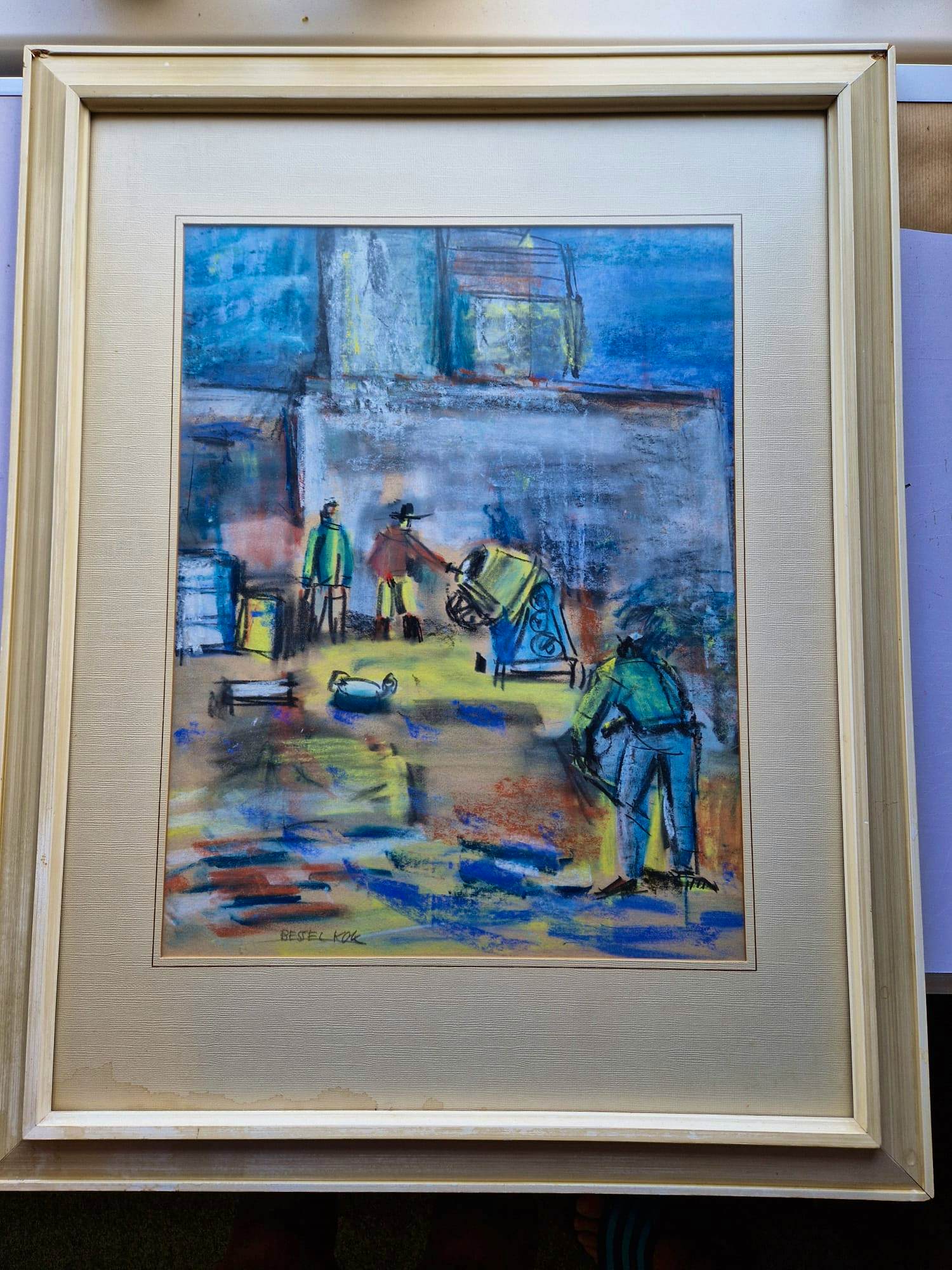 Buy Bessel Kok - "bouwplaats"? Bid from 125!