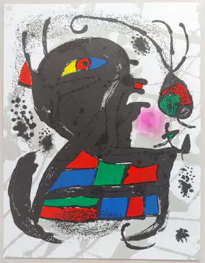 Buy Joan Miro - Originele lithografie? Bid from 100!