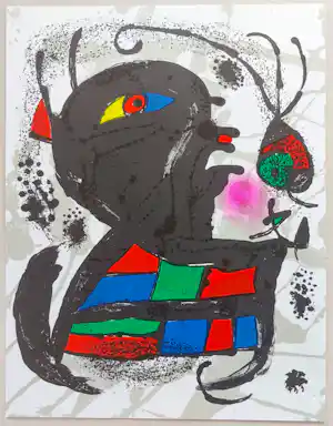Joan Miro - Originele lithografie vendu pour 100€ !