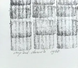 Christiaan Paul Damste - Zero compositie, tekening op papier kopen? Bied vanaf 125!