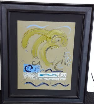 Paolo Valle - Abstract Olieverf Titel:” Cipro” kopen? Bied vanaf 100!