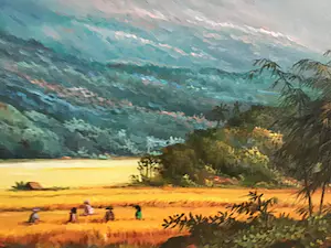 Niet of onleesbaar gesigneerd - Bij de vulkaan kopen? Bied vanaf 1!