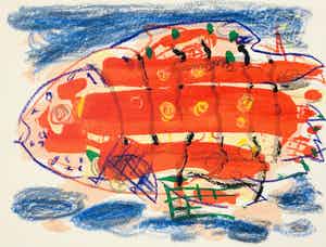 Kees Salentijn - Red Fish verkocht voor € 45!