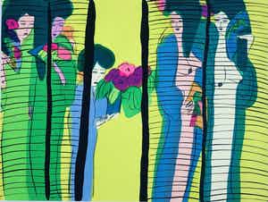 Walasse Ting - sans titre verkocht voor € 475!