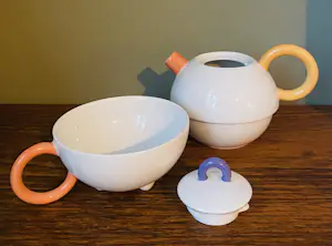 Matteo Thun - Memphis-stijl Theepot, Tea for one kopen? Bied vanaf 35!