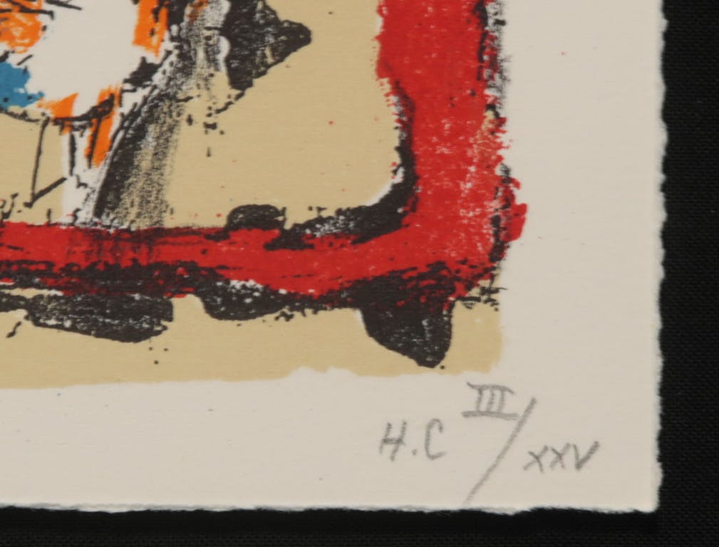 Jacques Doucet - Jacques Doucet: Litho, Traces du quotidien II kopen? Bied vanaf 35!