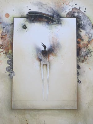 Jurjen Ravenhorst - Without Wings - Kleurenlitho kopen? Bied vanaf 1!