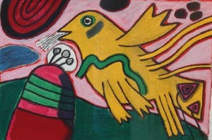 Corneille - C1903-1 - Gele vogel kopen? Bied vanaf 250!