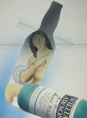 Theo Wolters - Airbrush op papier, Rare Blended Scotch Whisky kopen? Bied vanaf 1!