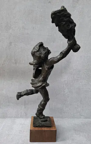 Marcus Ravenswaay - Meisje met bos bloemen kopen? Bied vanaf 399!