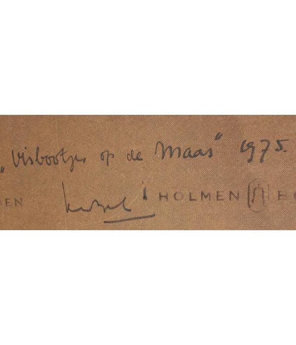 Kees Bol - Visbootjes op de maas kopen? Bied vanaf 950!