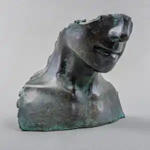 Eppe de Haan - Bronzen beeld: Halfgelaat - 1996 (oplage slechts 6 stuks!) verkauft für € 1125!