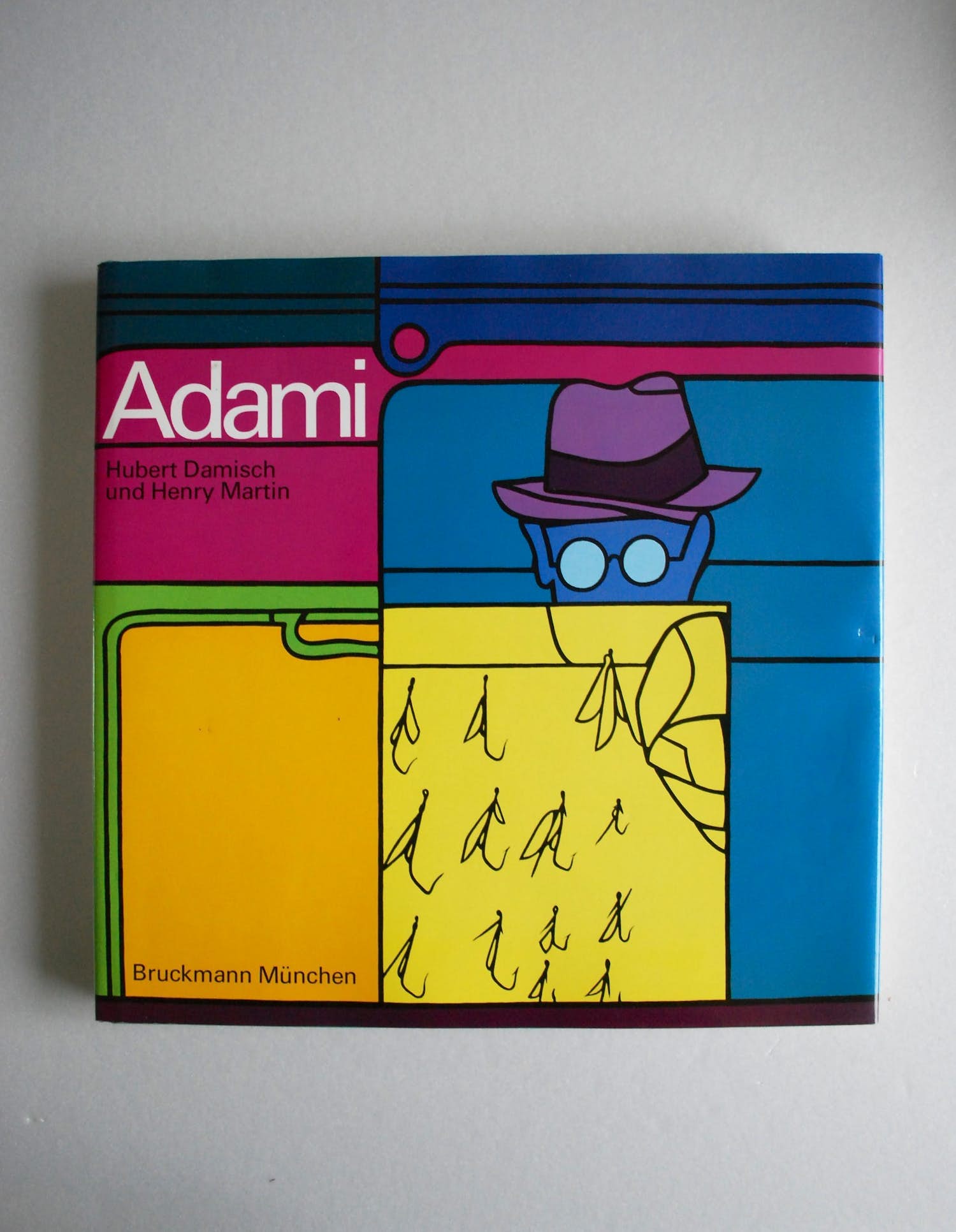 Valerio Adami - 3 grote litho's in kunstboek -> gratis verzending NL verkocht voor € 50!